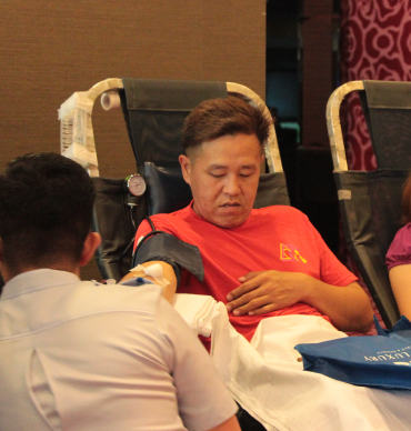 “I AM THE RED HERO” Blood Donation Drive