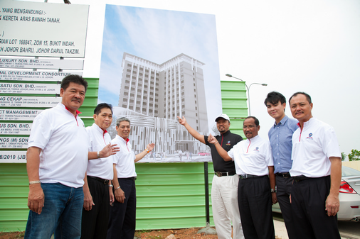 Ground Breaking Ceremony Hotel Granada Johor Bahru